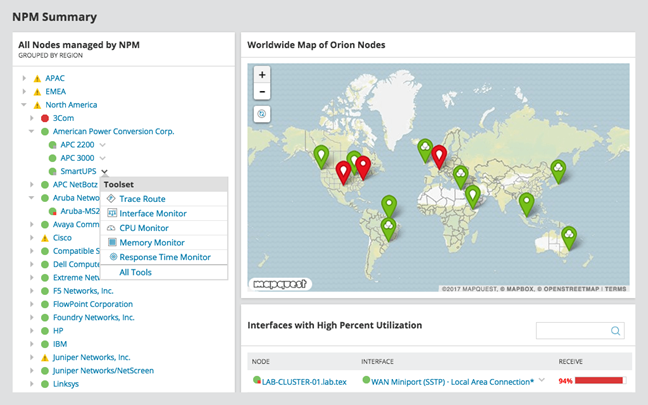 Solarwinds Engineer's Toolset